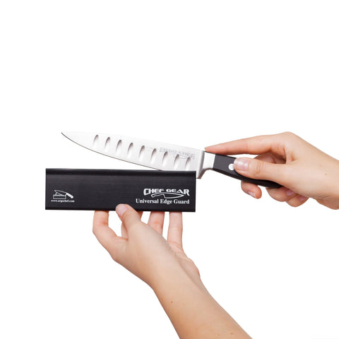 Ergo Chef guardas de borde para cuchillos, tamaño 1,5 pulgadas por 8 pulgadas, protegen cuchillo de chef.