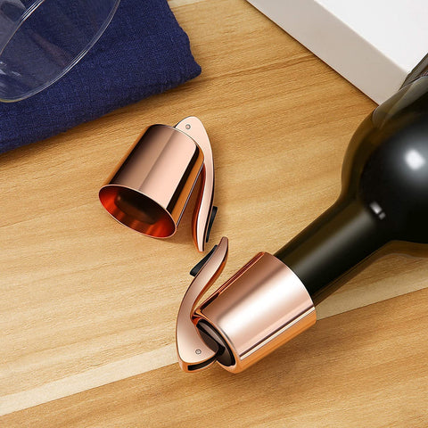 ERHIRY regalo perfecto, tapones elegantes para amantes del vino.