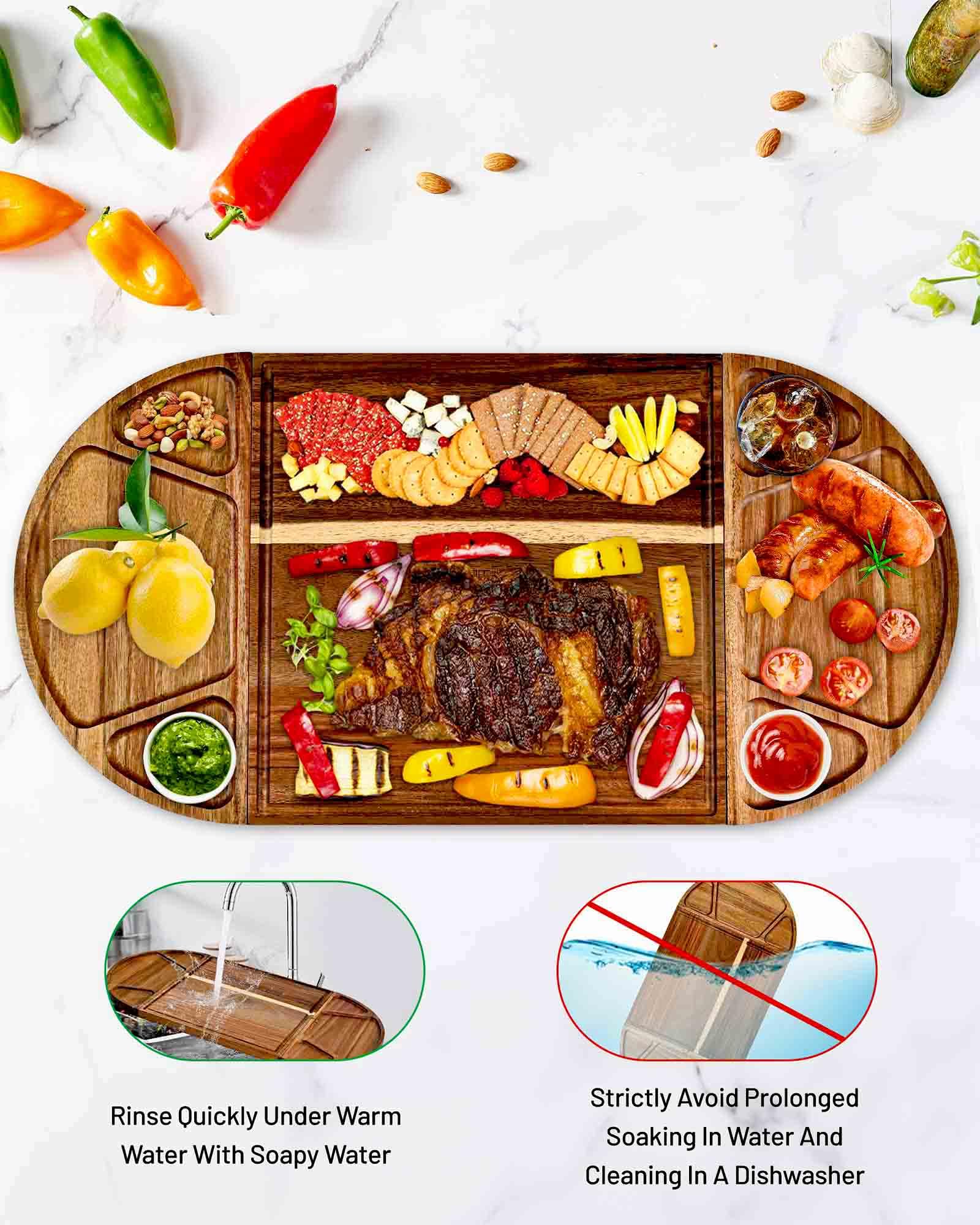 Cuchillos para queso Erwuldor, set de 4 para servir con clase.