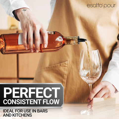 Esatto dosificador compatible con botellas estándar para servicio versátil.