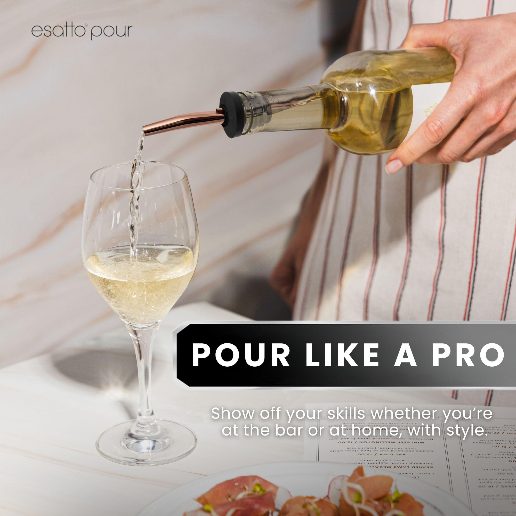 Esatto uso profesional para barman que buscan control y precisión.