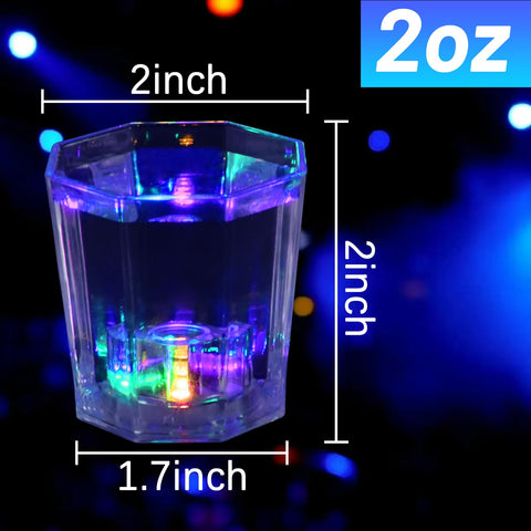 Juego de 24 vasos chupito Esdabem para bodas y fiestas