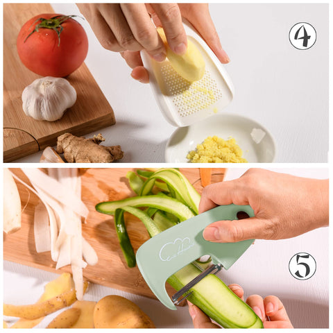 Esie Houzie cuchillo pelar plegable, mango cómodo para tareas diarias