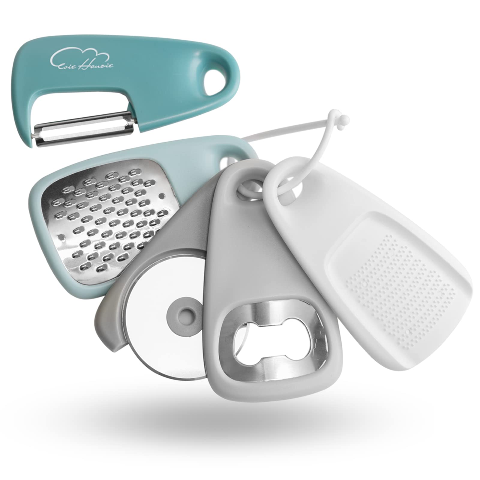 Esie Houzie ralador compacto para quesos y verduras, ideal para cocinas pequeñas