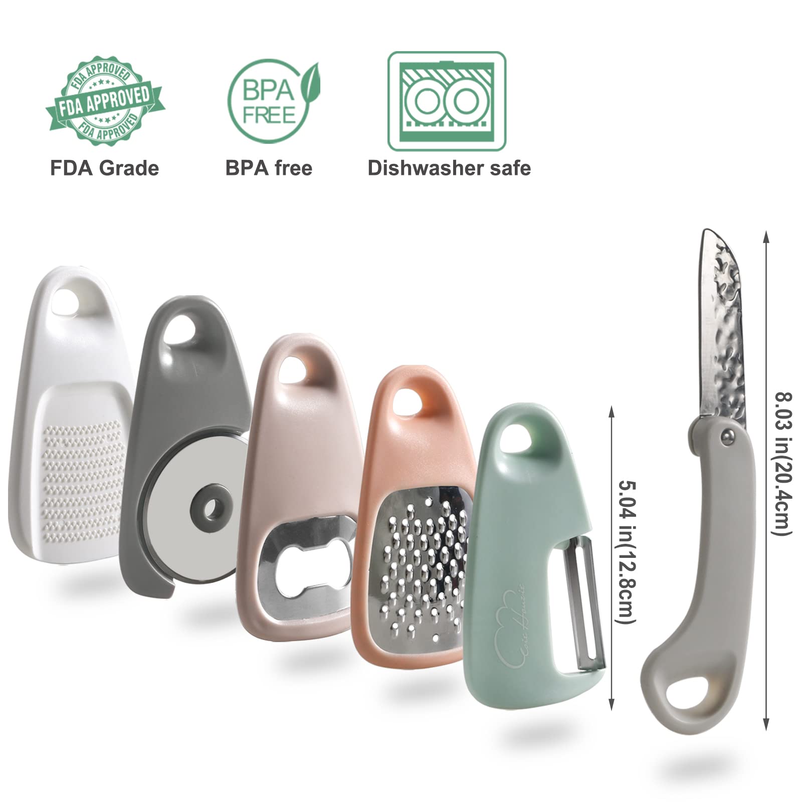 Esie Houzie rallador cocina para quesos y vegetales, ideal para aliñar platillos rápidamente