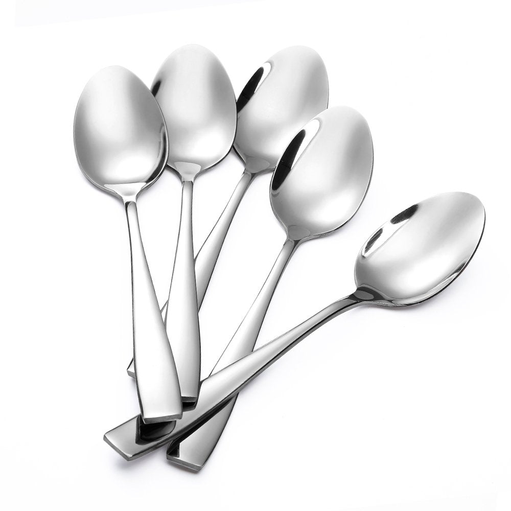Cucharitas Eslite de acero inoxidable, 12 piezas, acabado espejo, para té.