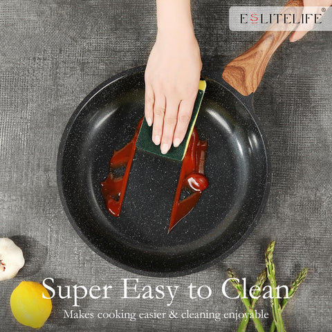 Cocina diaria más limpia con ESLITE LIFE y recubrimiento antiadherente