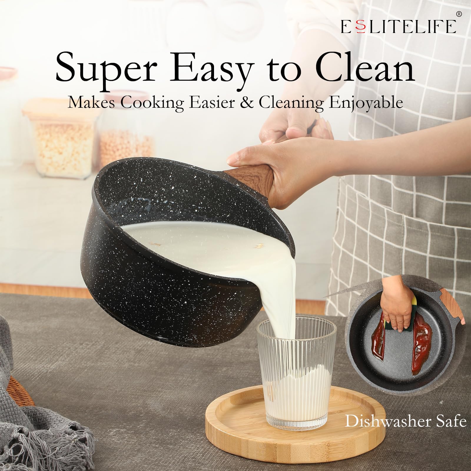 Distribución de calor uniforme en ESLITE LIFE para una cocción eficiente