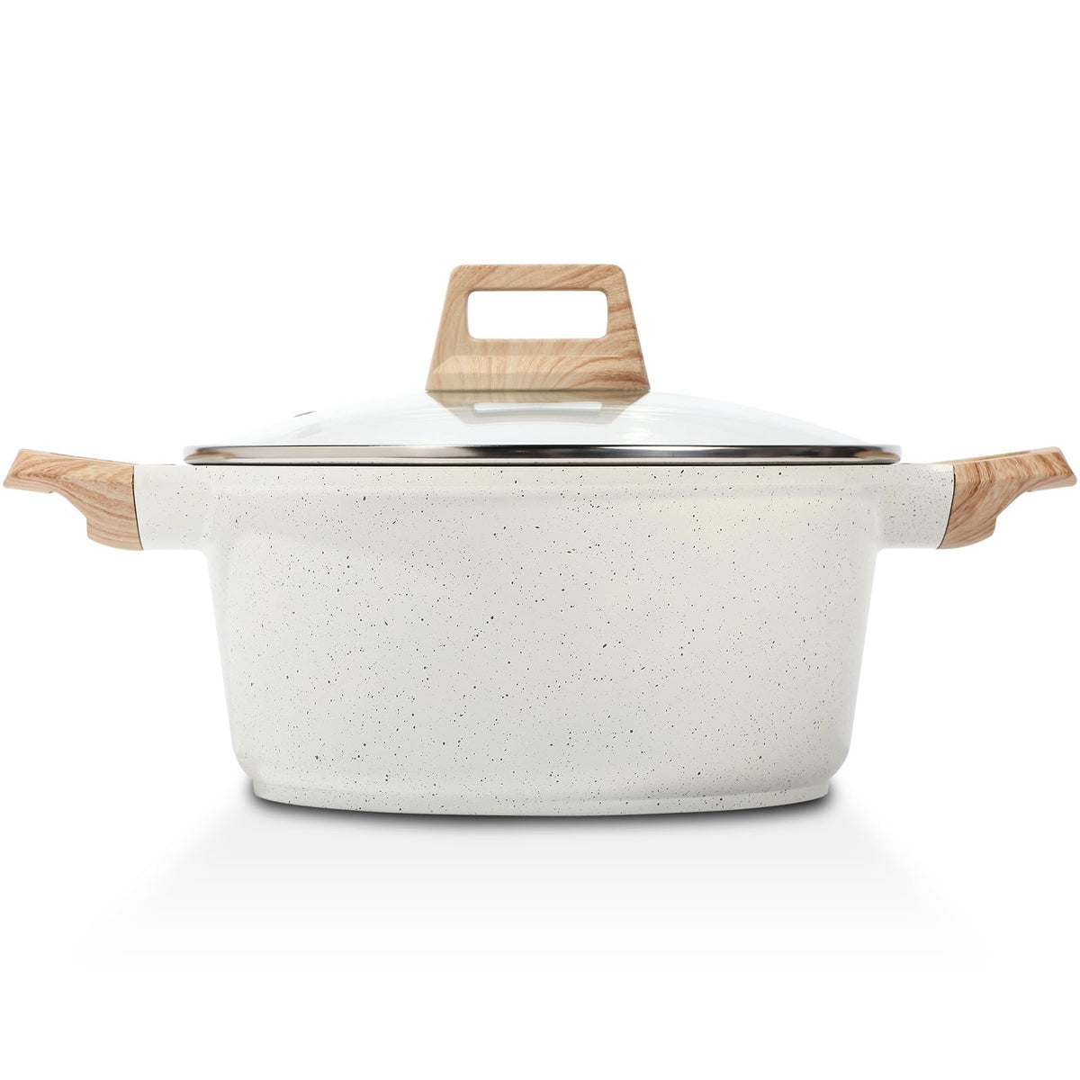 Olla ESLITE LIFE con tapa de granito, ideal para hervir y hacer salsas.