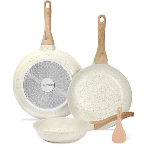 ESLITE LIFE sartén cerámica antiadherente para cocinar sin pegar