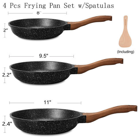 ESLITE LIFE sarten ceramica uso diario para huevos y verduras