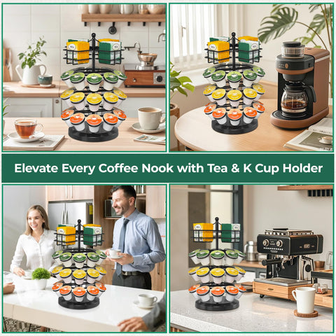 EsLuker.ly K Cup Holder diseño moderno para cocina u oficina.