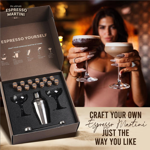 Kit espresso martini medidores, medir con precisión en casa