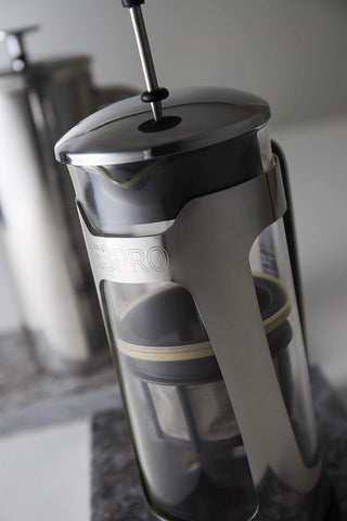 Espro jarra cristal P3/P5 32 oz, claridad para observar la extracción de sabor.