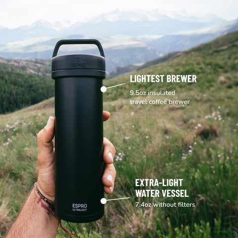 Espro P0 diseño ultraligero, fácil de llevar en cualquier mochila.