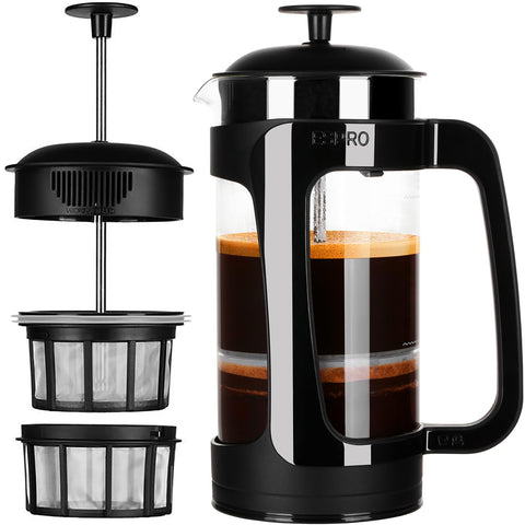 Espro P3 Prensa Francesa, vista exterior para café diario suave.