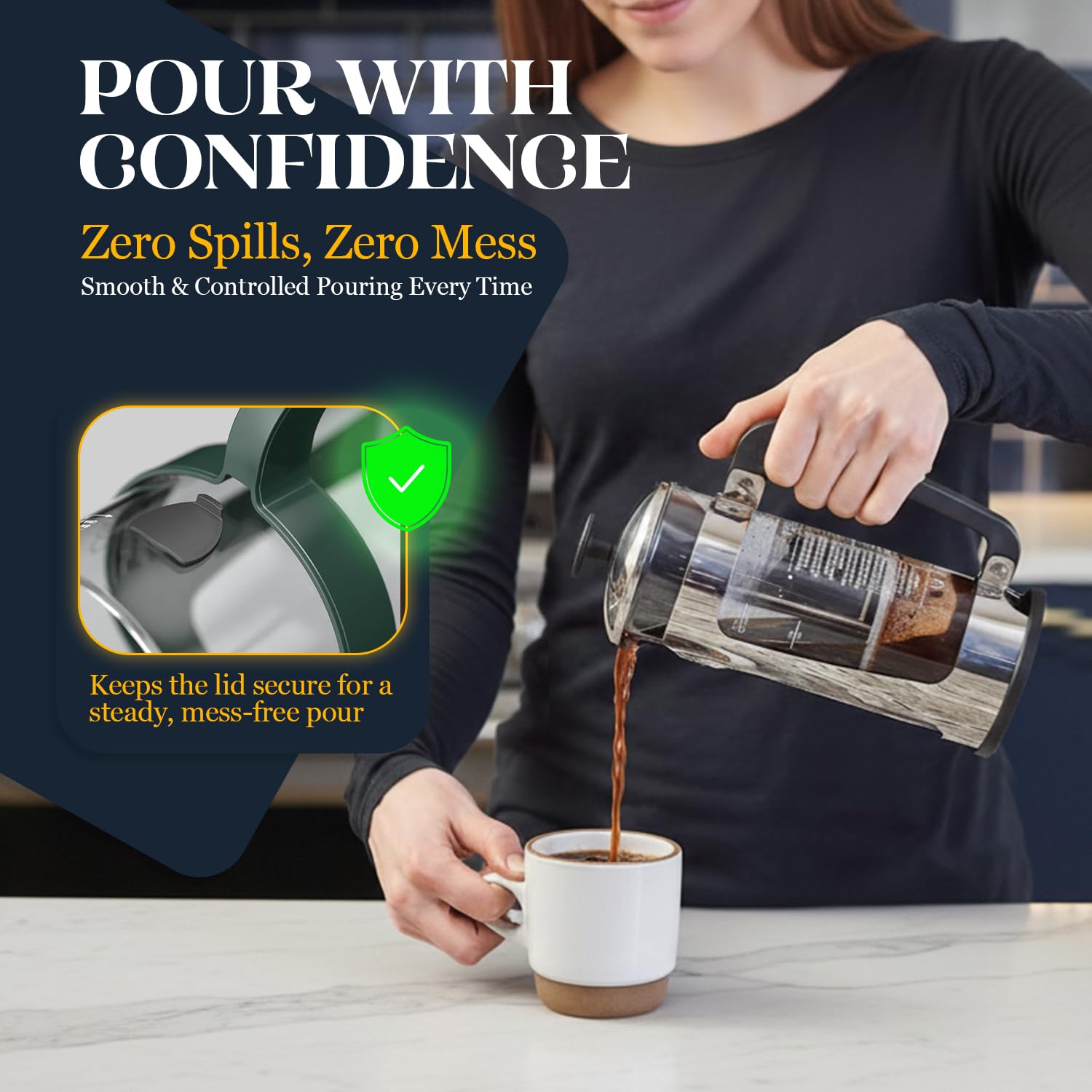 ESPRO P5 mejora el sabor con café limpio y equilibrado