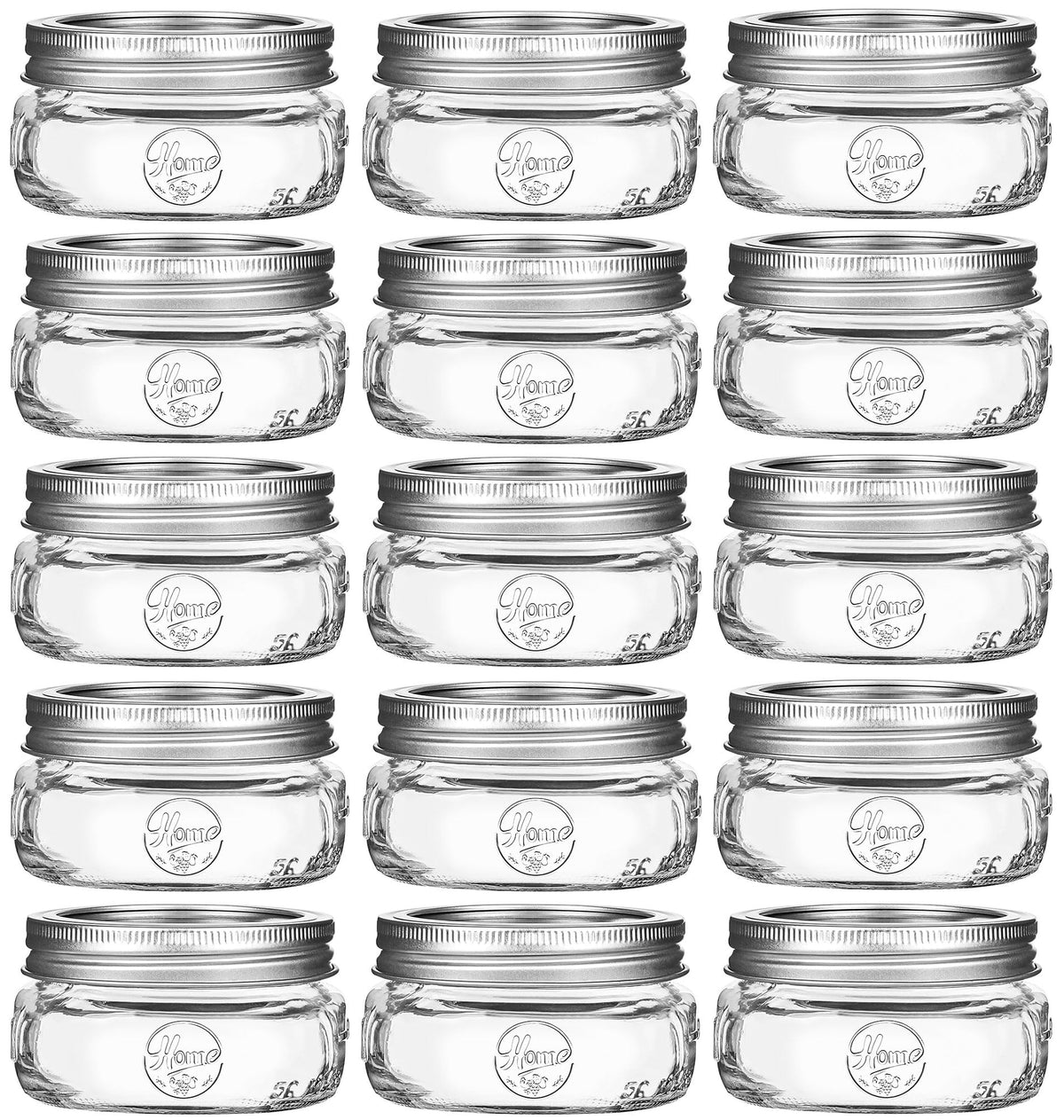 Esrentle frascos Mason 8 onzas boca ancha, ideales para conservas caseras