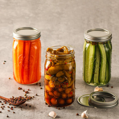 Frascos Esrentle Mason para conservas, mermeladas y salsas caseras
