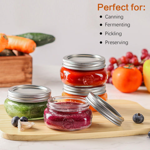 Ideal como regalo de boda: frascos Mason para favors