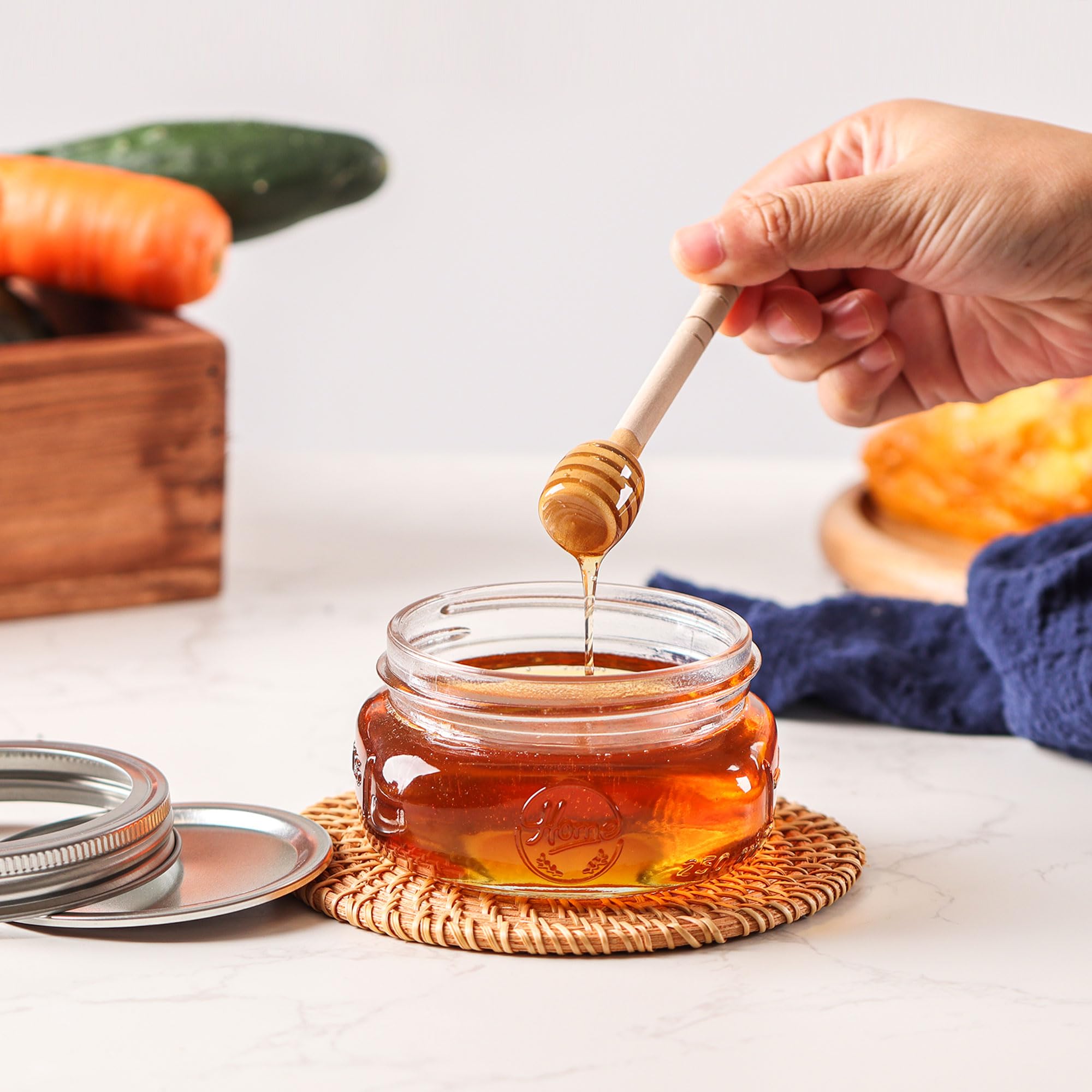 Uso múltiple: conservar, cocinar, avena nocturna con Esrentle