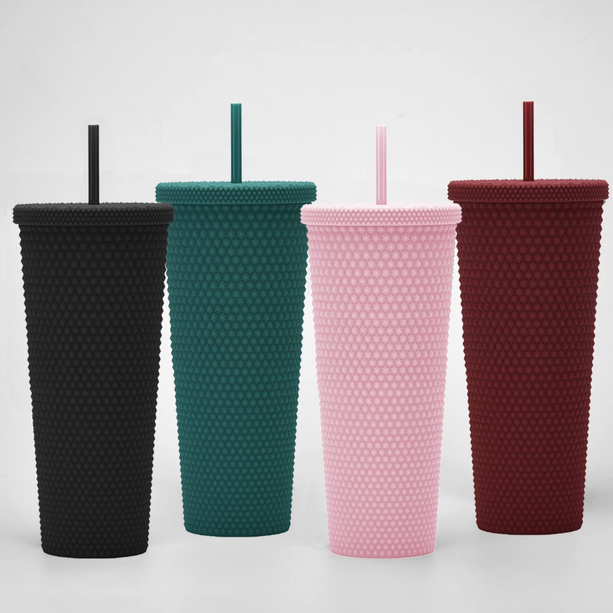 Essasea tumbler acrílico libre de BPA, seguro para uso diario.