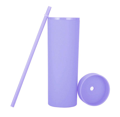 Essasea vaso acrílico mate, acabado elegante y duradero para uso diario.