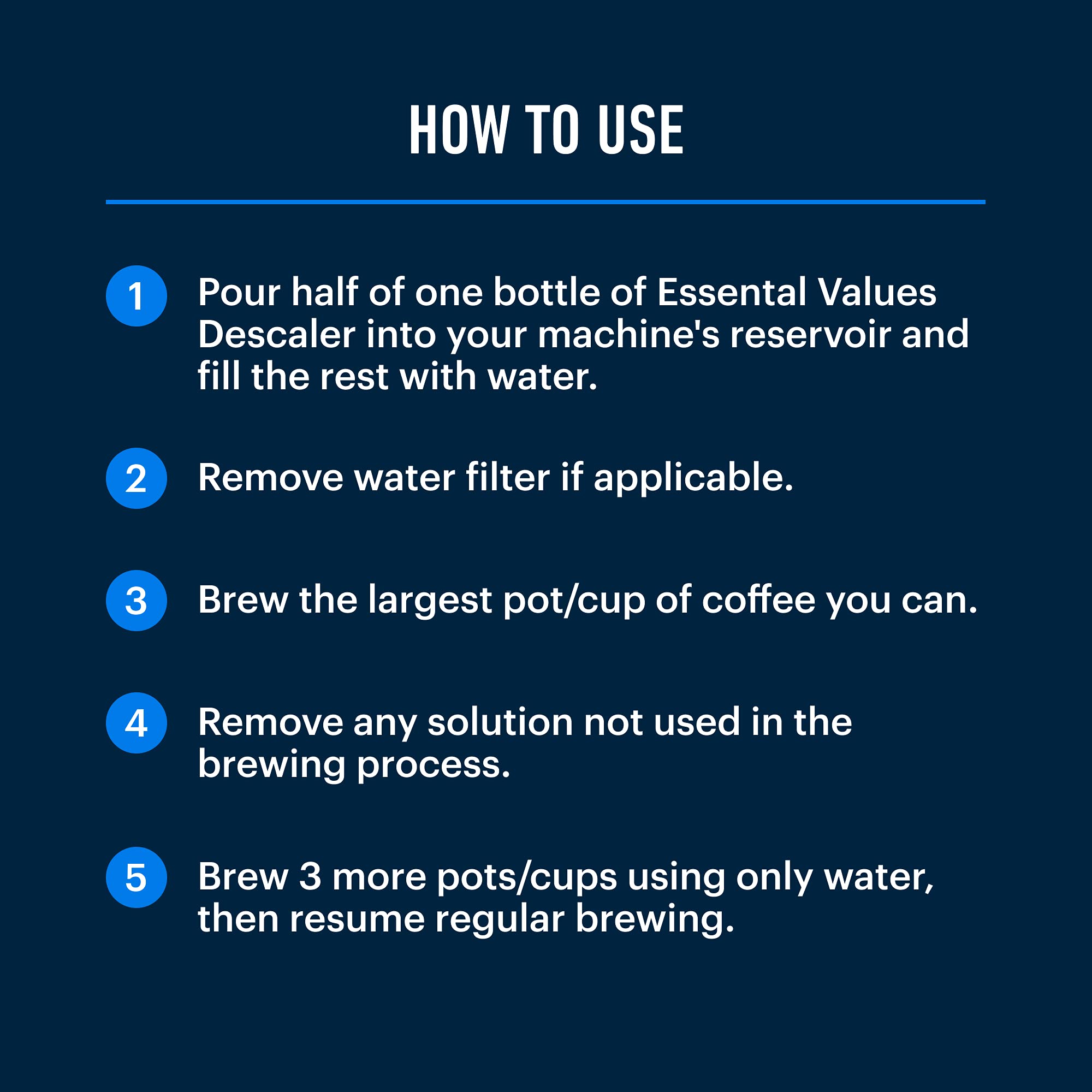 Desincrustante Valores Esenciales compatible con Nespresso para cafetera.