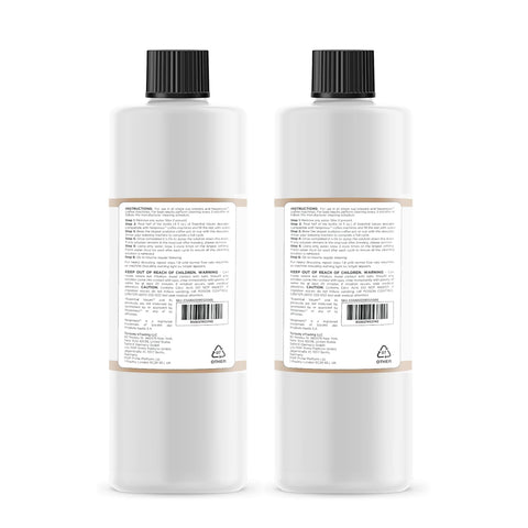 Essential Values desincrustante para Nespresso, juego de dos botellas para mantenimiento regular