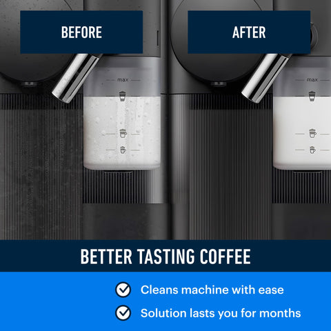 Essential Values desincrustante para Nespresso, proceso de descalcificación sencillo