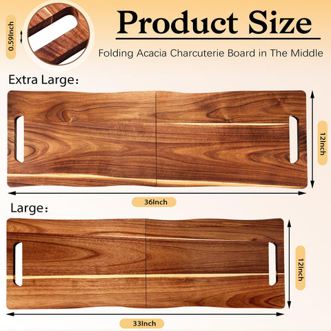 Essenya tablero charcutería acacia 33x12 para reuniones