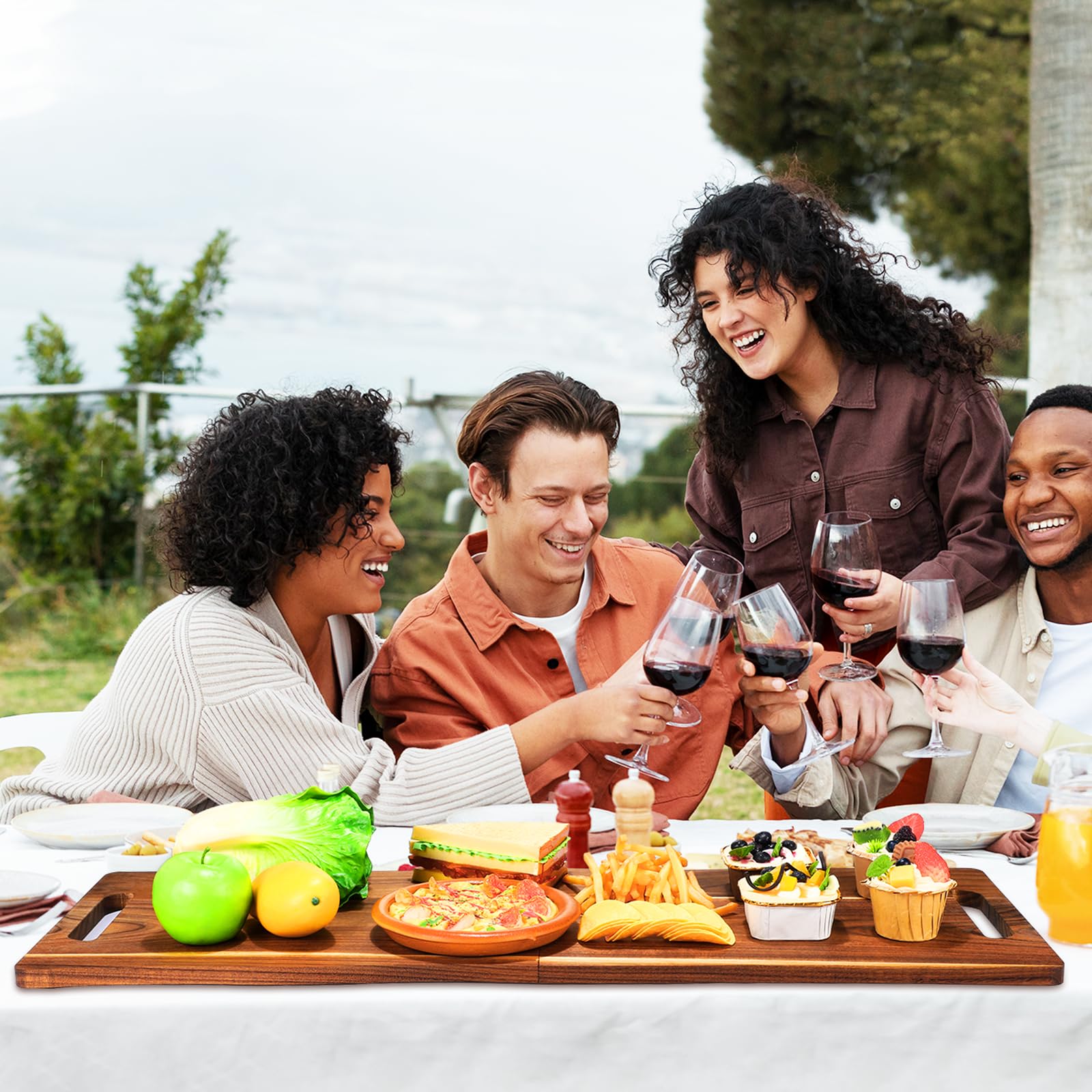 Essenya uso versátil para picnic y fiestas