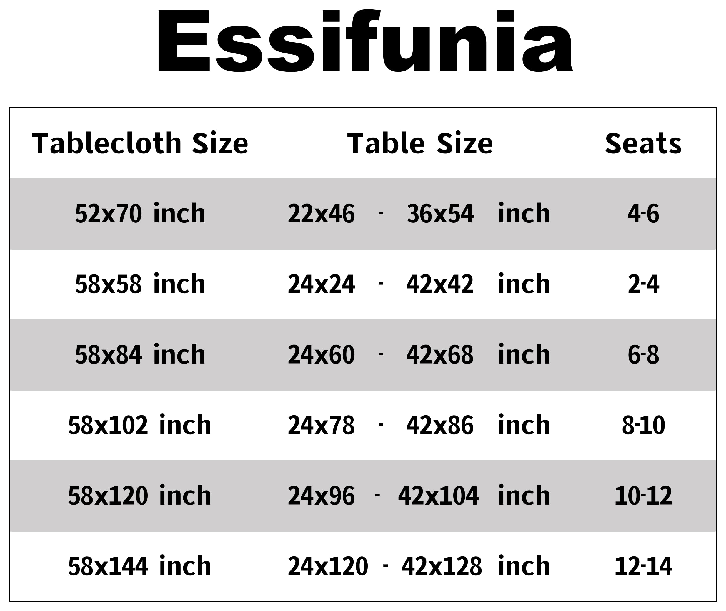 Mantel Essifunia para picnic en exterior, fácil de colocar y limpiar.
