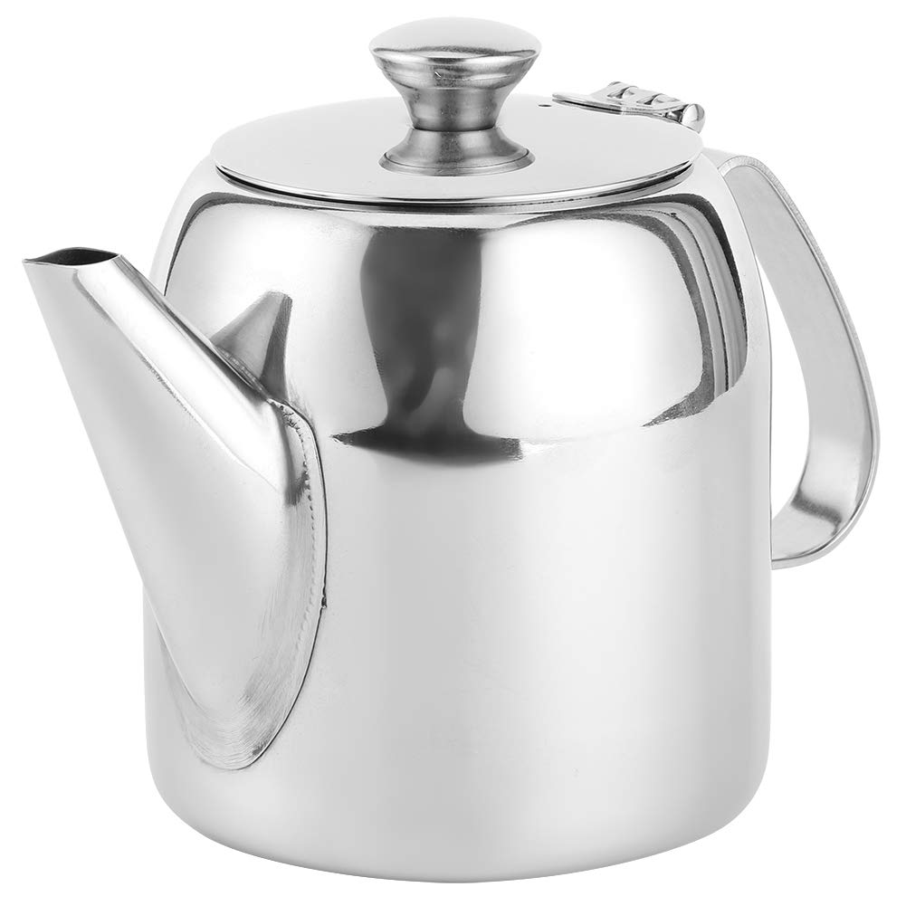 Belissy de Estand Silermaer tetera inoxidable 0,5 L ideal para servicio diario sin goteos