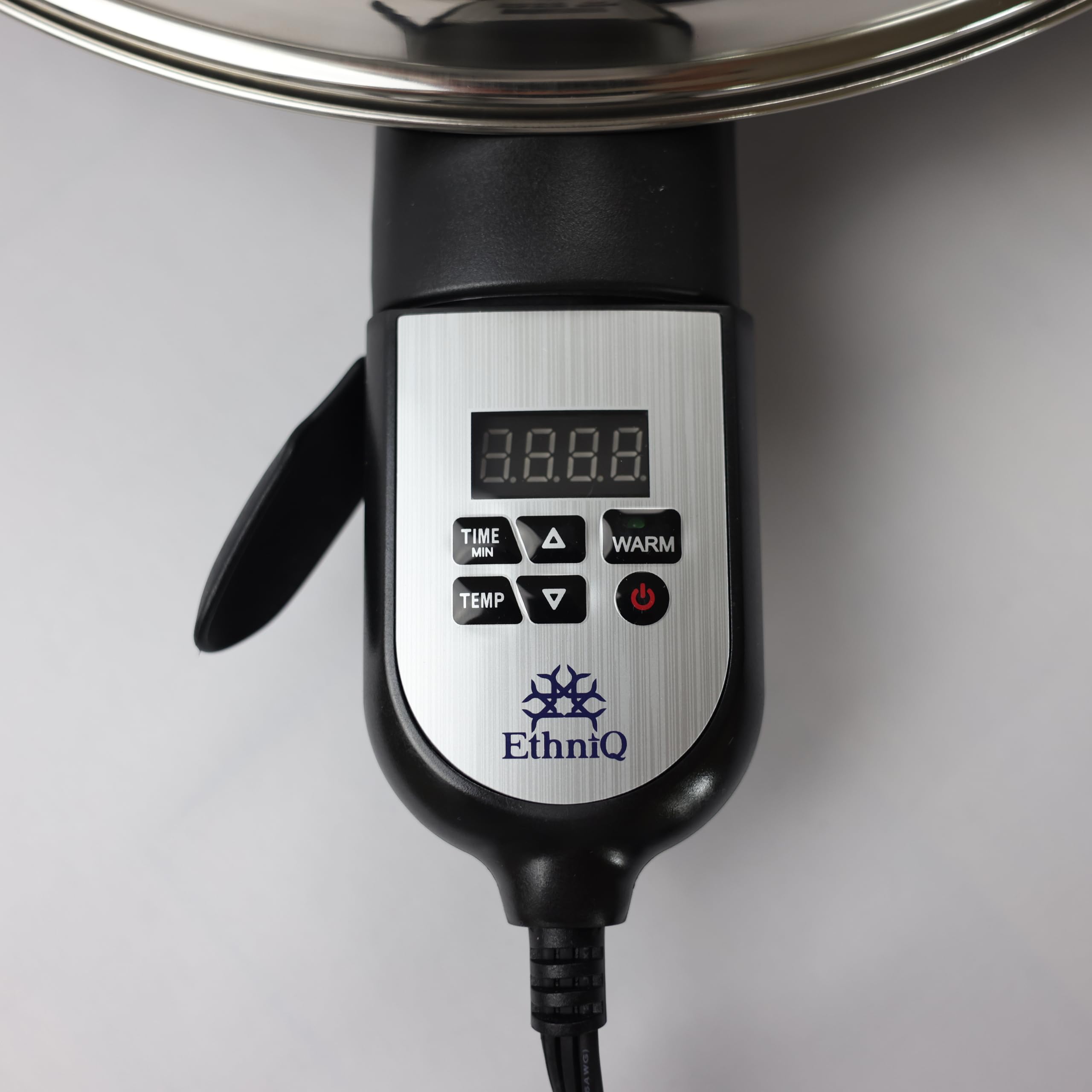 Ethniq plancha eléctrica 16, modo multiuso para injera, crepes y pancakes.