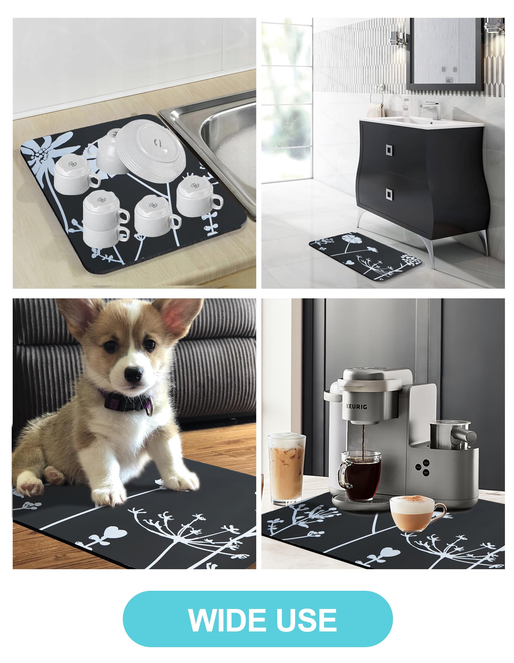 Uso multifuncional Etomiel, base para cafetera o platos en la encimera.