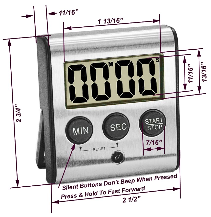 eTradewinds ET-23 apagado automático para ahorro de batería cuando no se usa.
