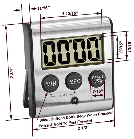eTradewinds ET-23 apagado automático para ahorro de batería cuando no se usa.