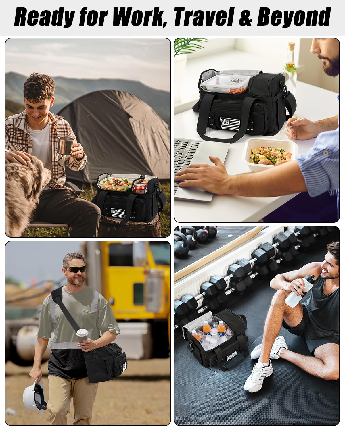 ETRONIK uso diario en exteriores, ideal para trabajo y actividades al aire libre
