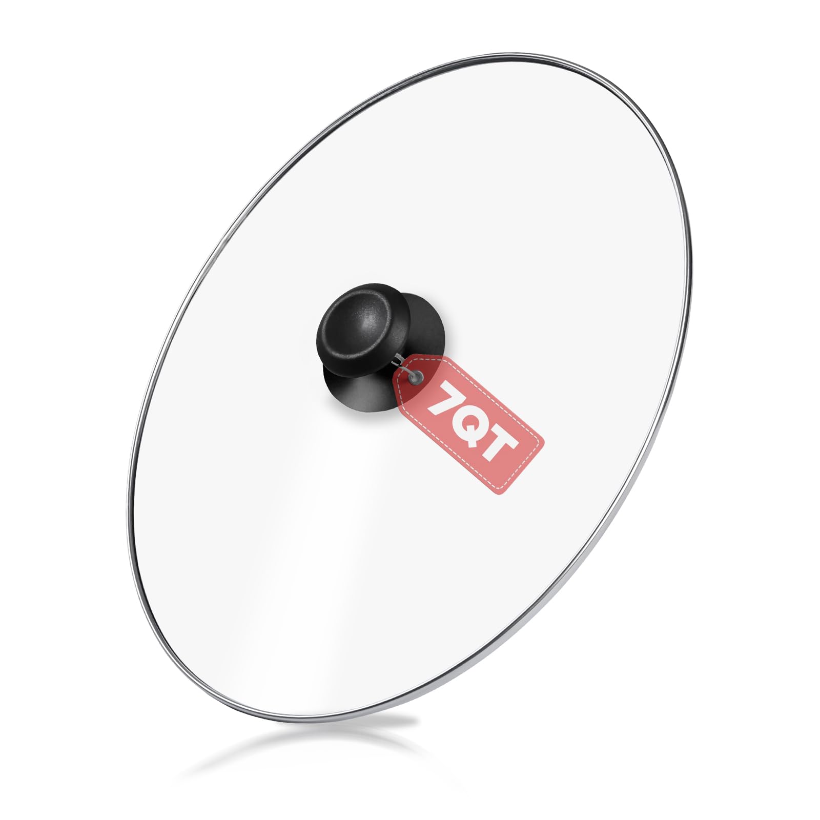 ETZ tapa oval de vidrio 7qt lista para cocinar lento, conserva calor