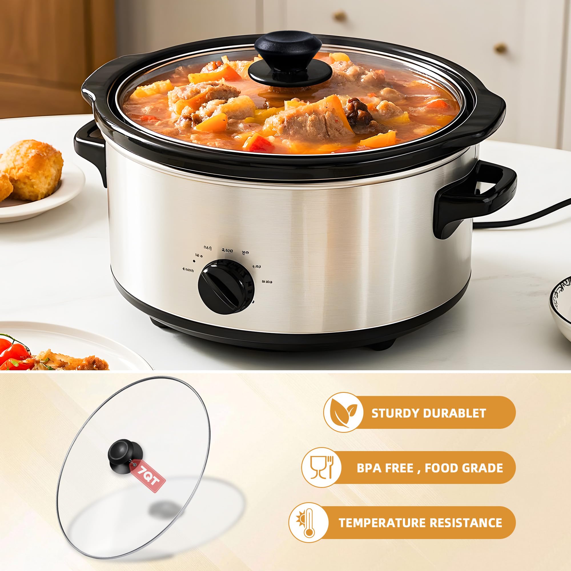 ETZ tapa oval diseño ergonómico para uso diario en cocina