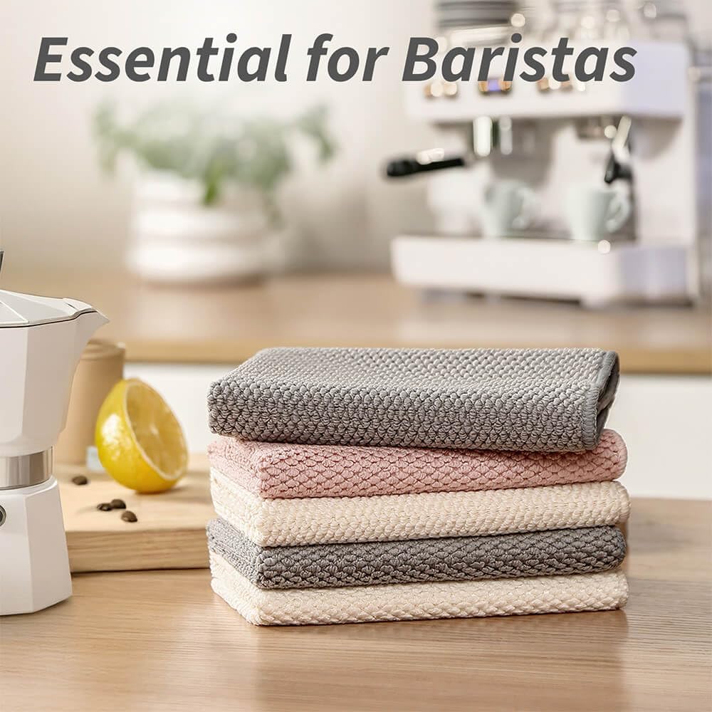 Toallas EubooTree microfibra para barra de café, mantenimiento sencillo