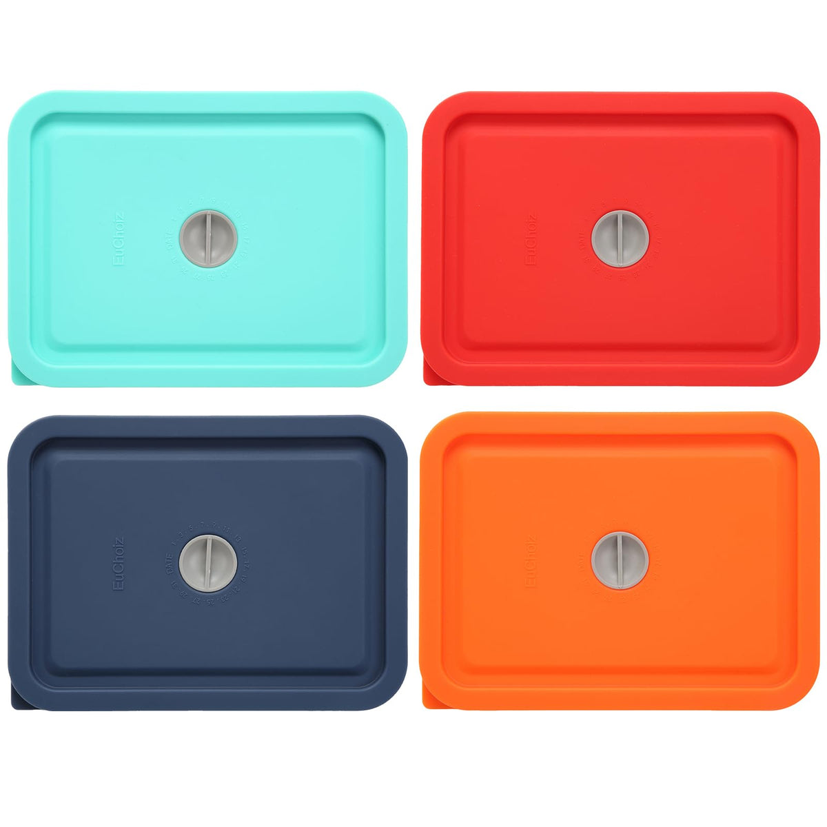 EuChoiz tapa repuesto para Pyrex 7210-PC, rectángulo 3 tazas mantiene la comida fresca.