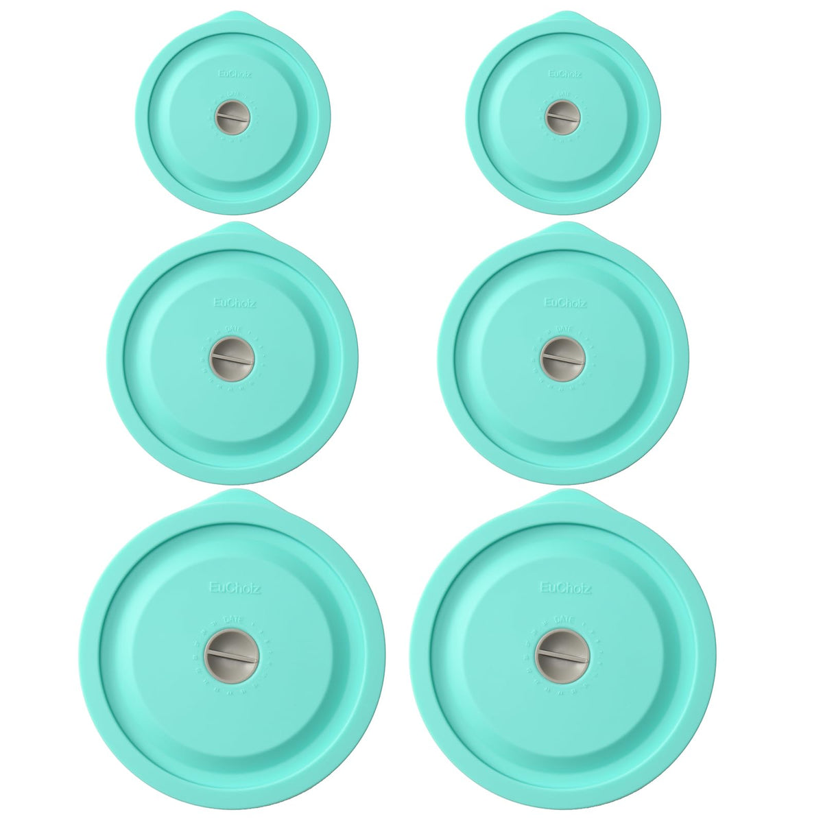 EuChoiz tapas de silicona para Pyrex 2 tazas, ajuste hermético y reutilizable.