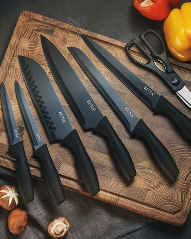 Cuchillo chef EUNA 20 cm filo afilado para cocción diaria
