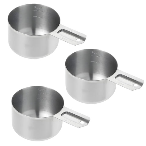 EupHHonycs, taza-medicion-acero-inoxidable, precisión para medir ingredientes líquidos con facilidad.