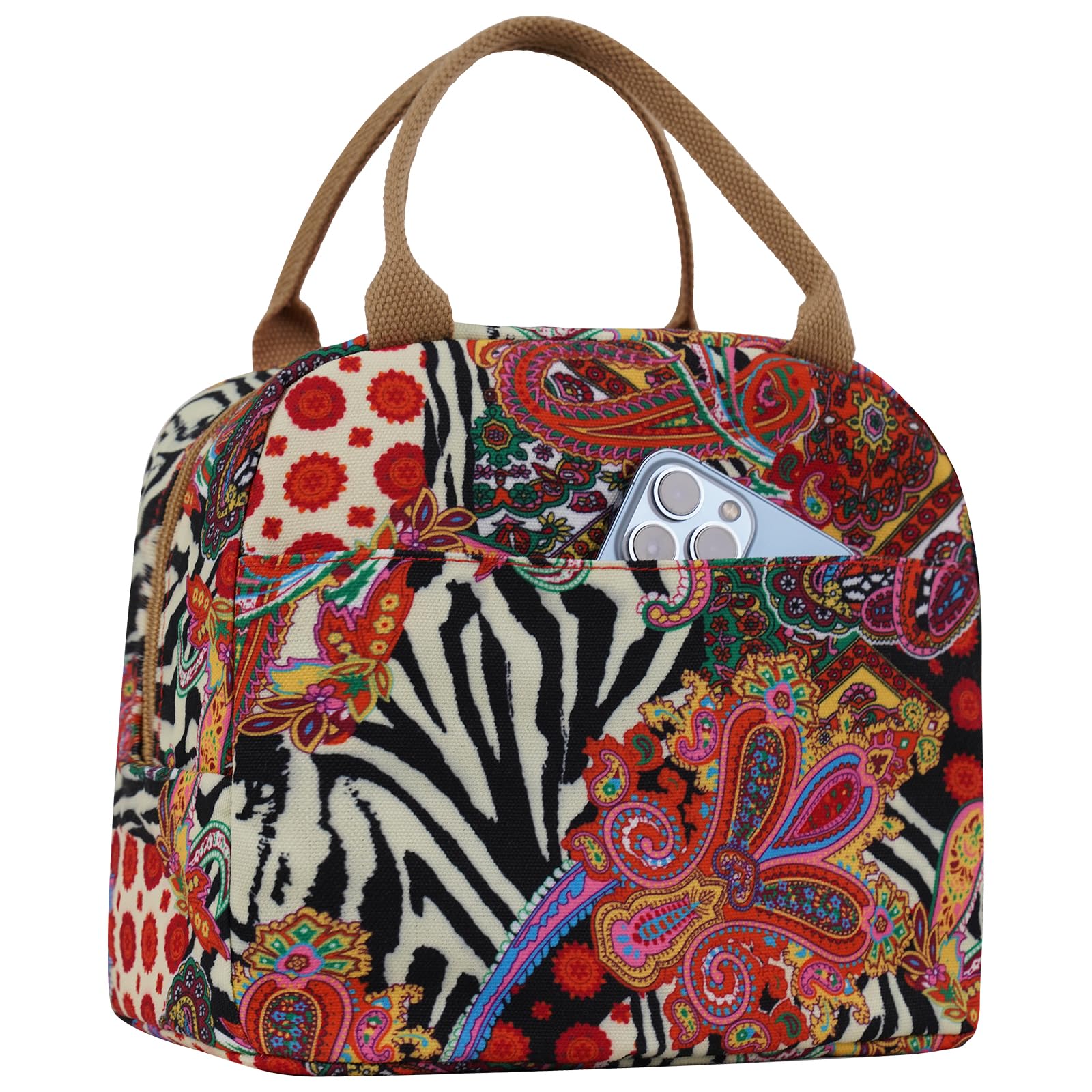 EurCross bolsa de almuerzo con estilo minimalista femenino para mujeres modernas