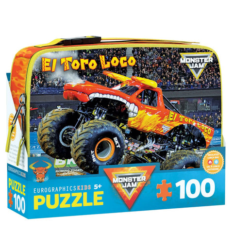 EuroGraphics bolsa de almuerzo MJ El Toro Loco, frente: mantiene el alimento organizado durante el día.