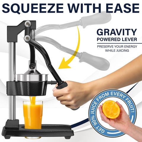 Eurolux exprimidor cítrico copa inoxidable, recoge el jugo