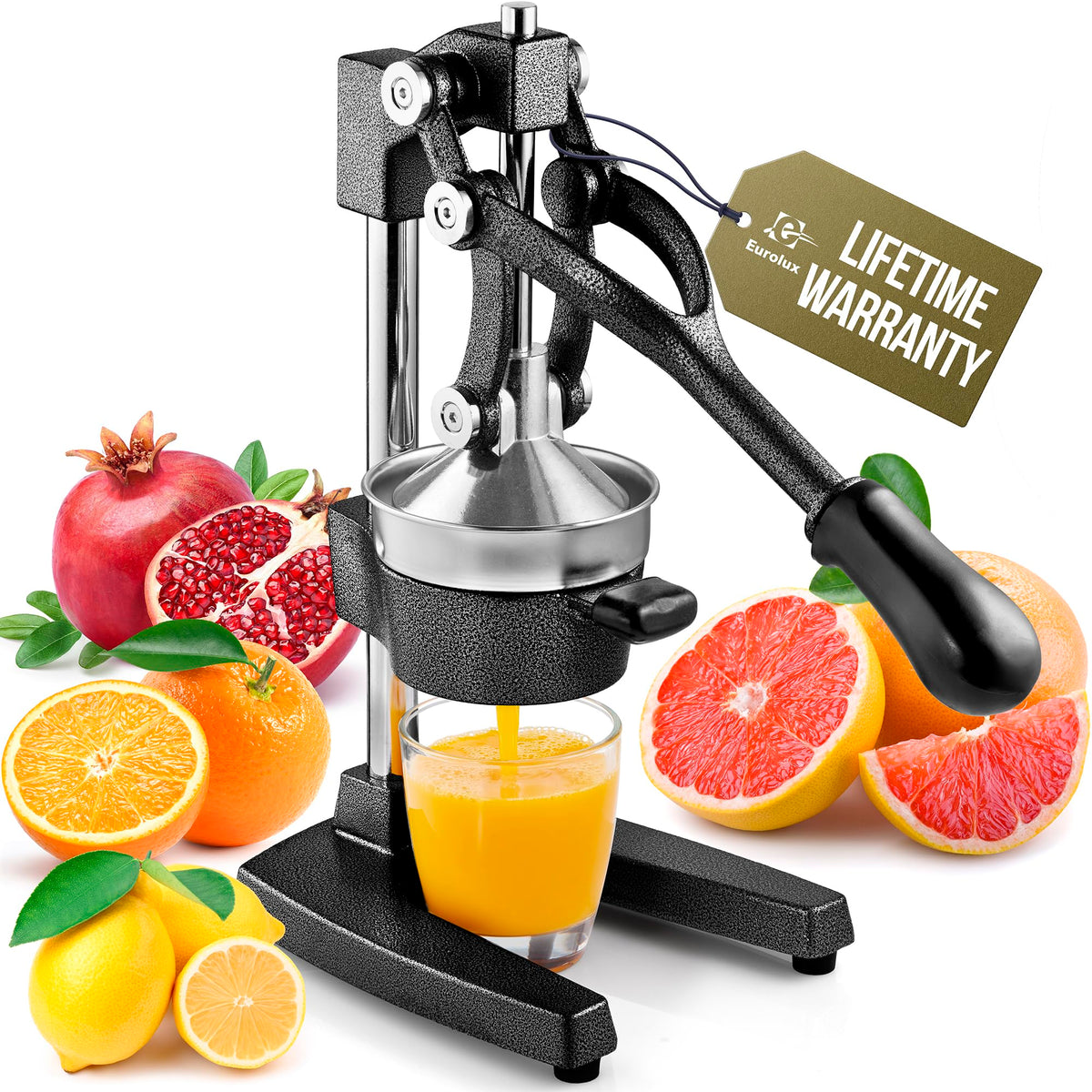Eurolux exprimidor cítrico exterior para jugos frescos en casa